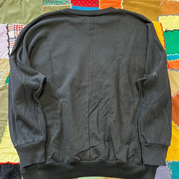 Vintage Watch and Dial Painted Black Crewneck Medium - Picture 2 of 6